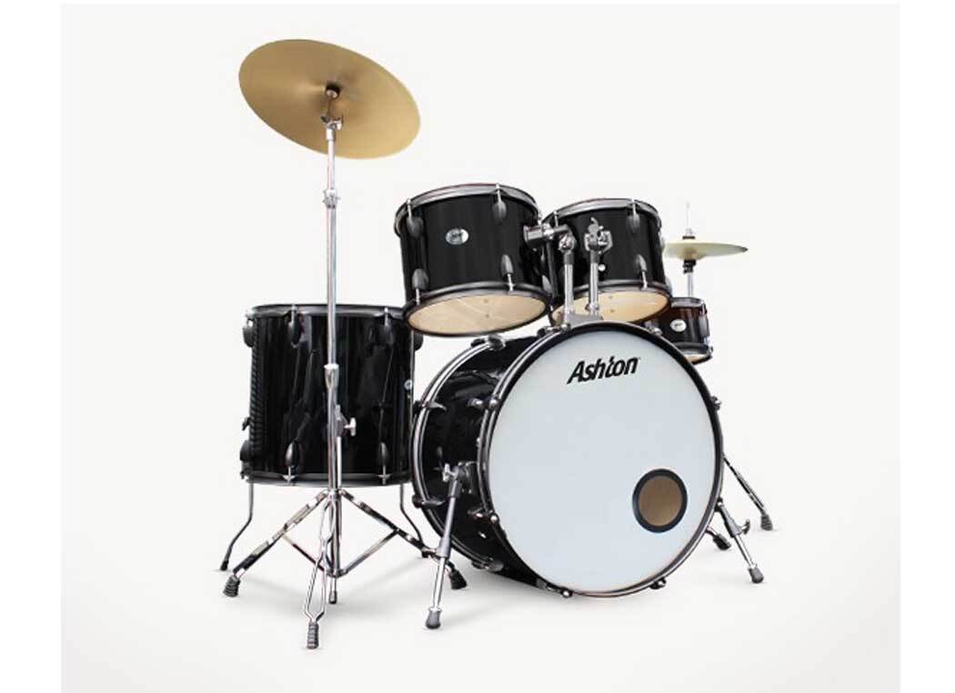 Ashton Drum Kit 5 Piece 20 Inch Bd Black Tdr520Bk