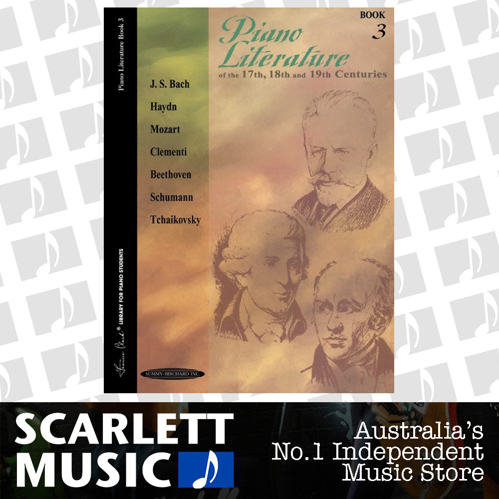 Piano Literature Of The 17/18/19th Century Book 3 — view 2
