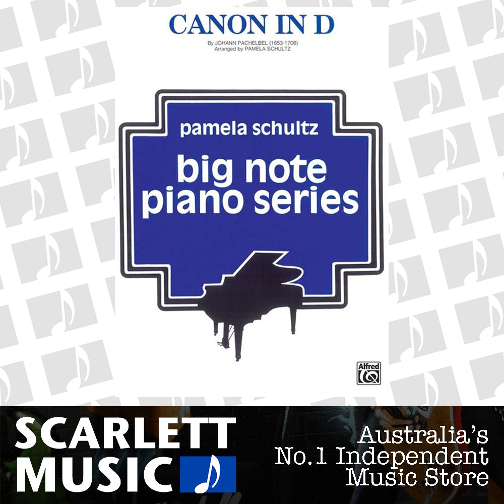 Canon in D Piano Arrangement by Schultz — view 2