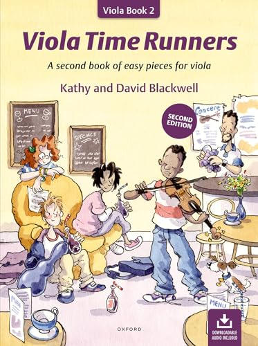 Viola Time Runners (Second Edition) Book/OLA by David & Kathy Blackwell - Oxford University Press