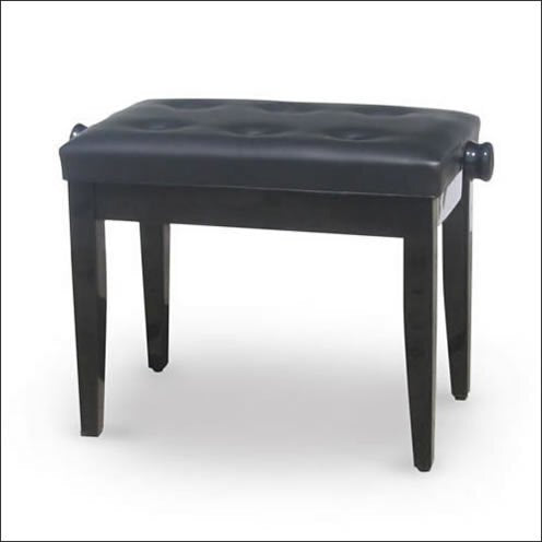 Ashton Piano Bench Matt Rosewood Black Top Apb200Mrwbt — view 2