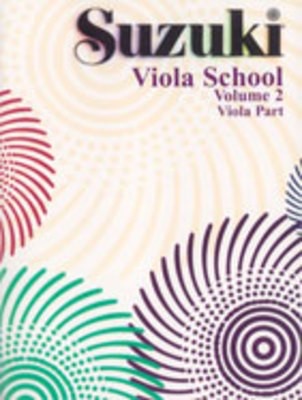 Suzuki Viola School Book Volume 2 - Viola Book Only, No CD International Edition Summy Birchard 0242S