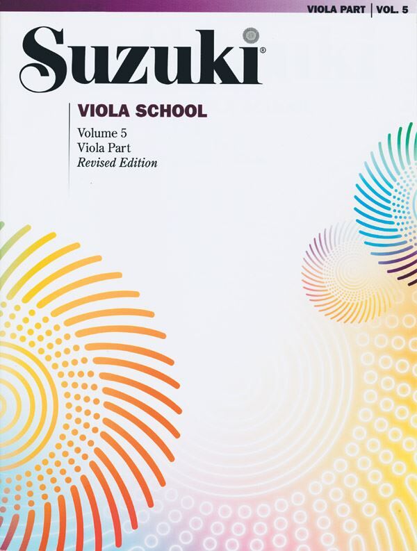Suzuki Viola School Book Volume 5 - Viola Book Only, No CD International Edition Summy Birchard 0249SX