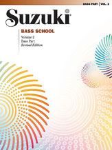 Suzuki Bass School Volume 2 Double Bass Book Only No CD International Edition Summy Birchard 0371S
