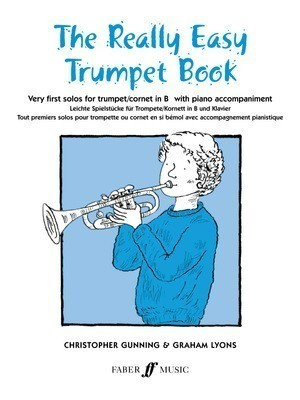 Really Easy Trumpet Book with Piano Accompaniment for Beginners