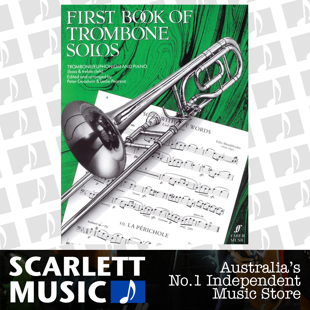 First Book Of Trombone Solos Trombone/Piano — view 2