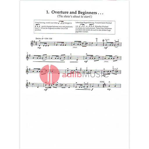 Superstudies for Violin Book 2 - 12 Original Studies for Grades 2-4, Techniques & Styles, Includes Spicatto & Hooked Bows — view 3