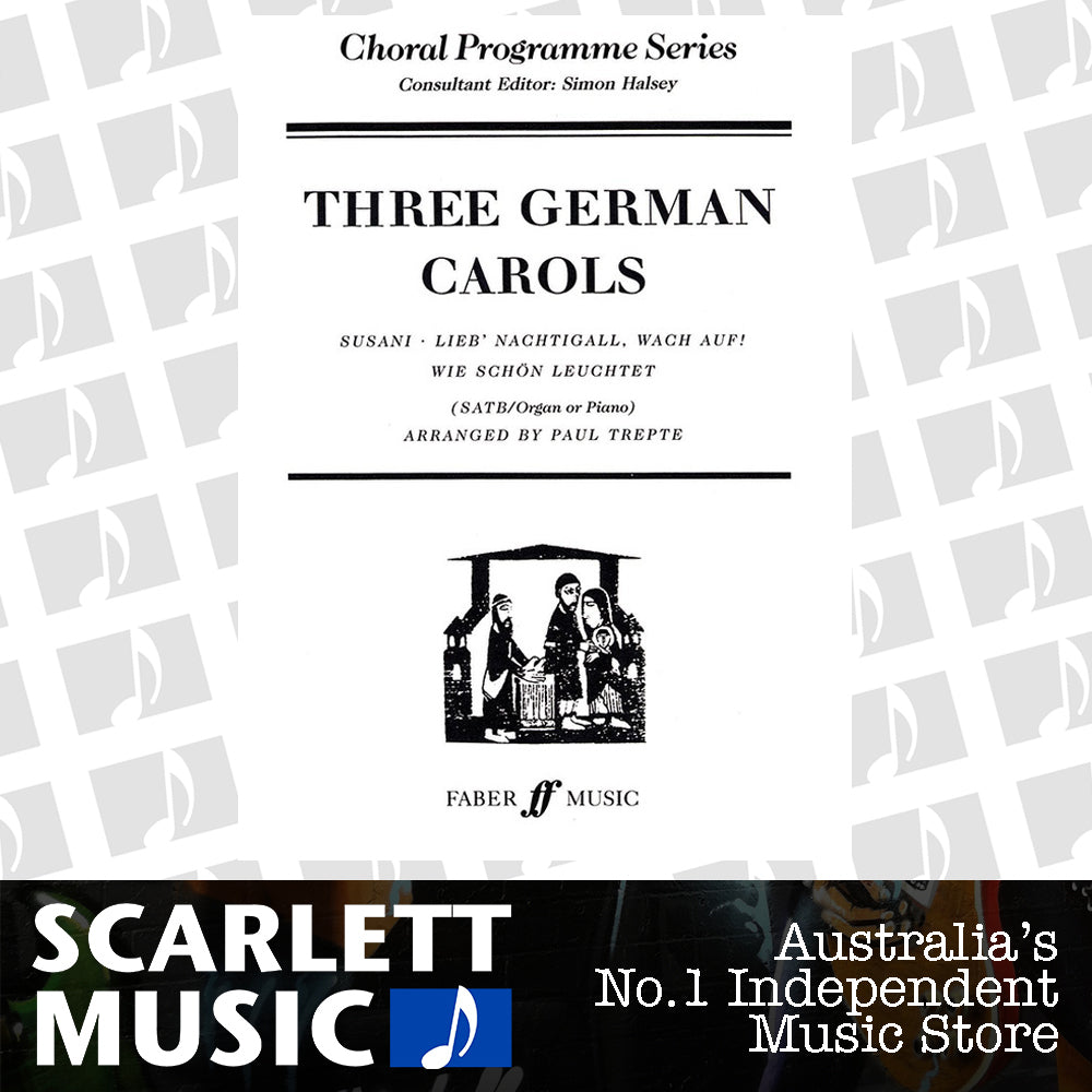 German Carols 3 For SATB/Org Or Piano Arr Trepte — view 2