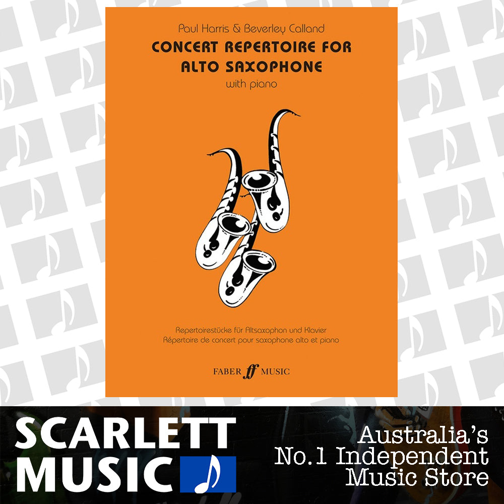 Concert Repertoire For Alto Saxophone - Sax/Piano — view 2