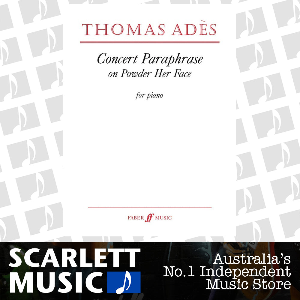 Concert Paraphrase On Powder Her Face Piano — view 2