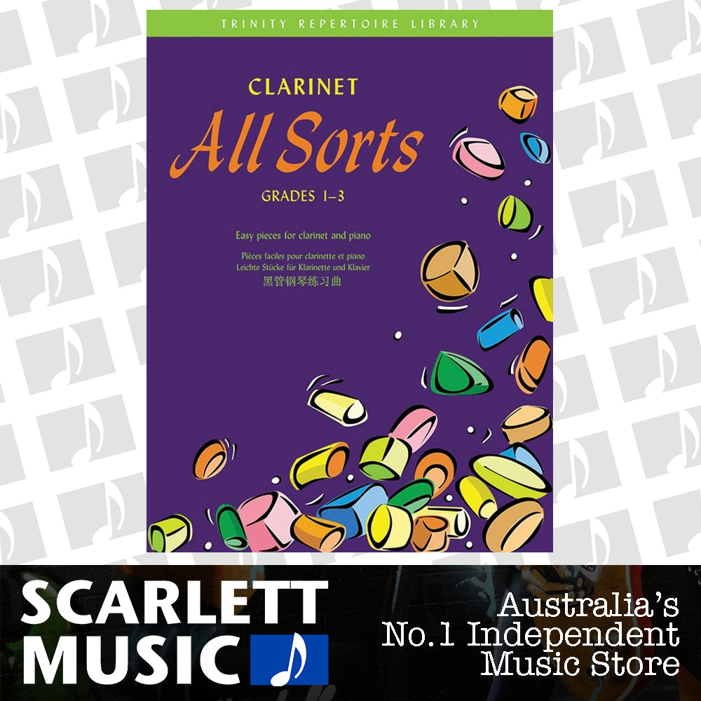 Clarinet All Sorts Trl Gr 1-3 Clarinet/Piano Arr Harris — view 2