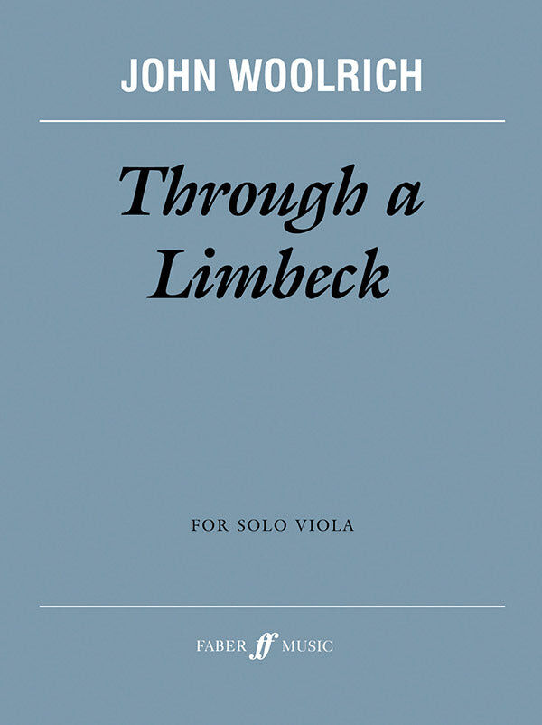 Through a Limbeck Viola Solo Sheet Music