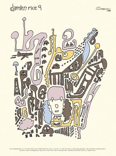 Damien Rice - 9 Guitar Tab Songbook by Faber Music, Standard Notation & TAB, 60 Pages