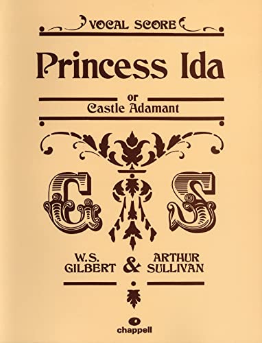 Princess Ida Vocal Score by Arthur Sullivan, 216 Pages, Faber Music