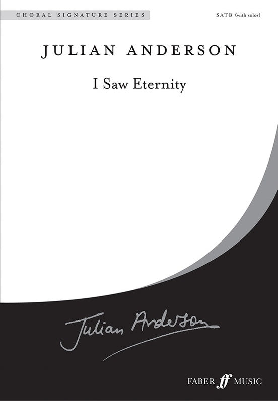 I Saw Eternity SATB