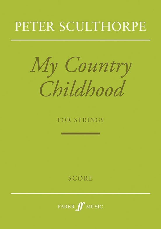 My Country Childhood For Strings - Score