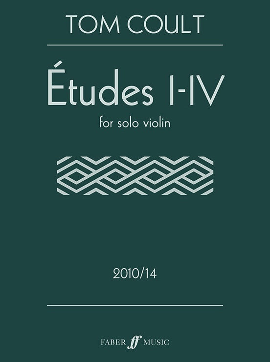 Etudes I-Iv Violin Solo