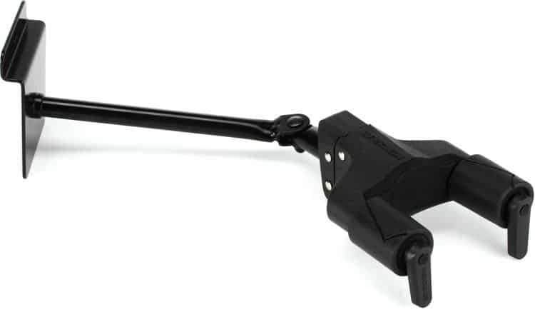 Hercules GSP40SB Slatwall Guitar Hanger with Auto Grab System, Universal for Acoustic, Electric, Bass Guitars, 7 kg Load Capacity — view 3