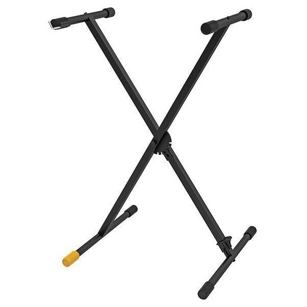 Hercules EZ Step Keyboard Stand KS100B, Collapsible, 6 Positions, Adjustable Rubber Feet, Height 540-980mm, Load Capacity 80kg, Lightweight — view 6