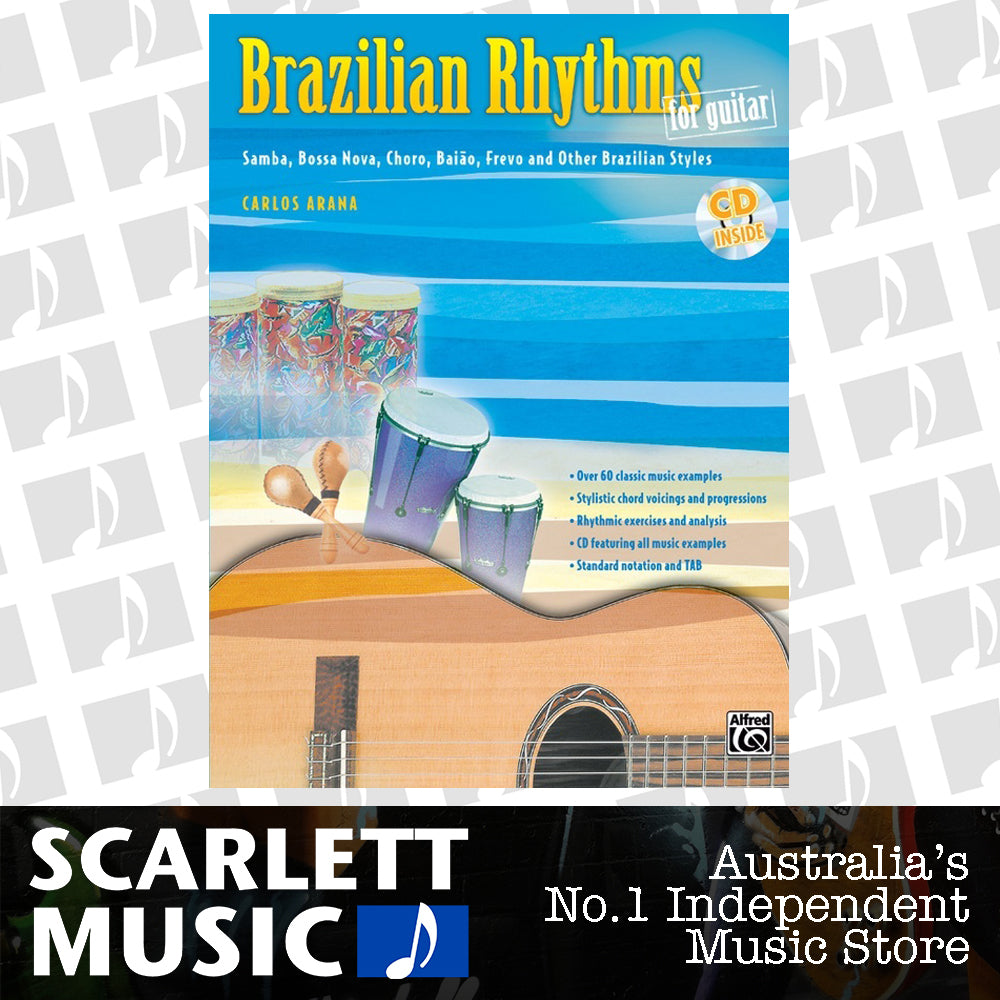 Brazilian Rhythms for Guitar Sheet Music — view 2