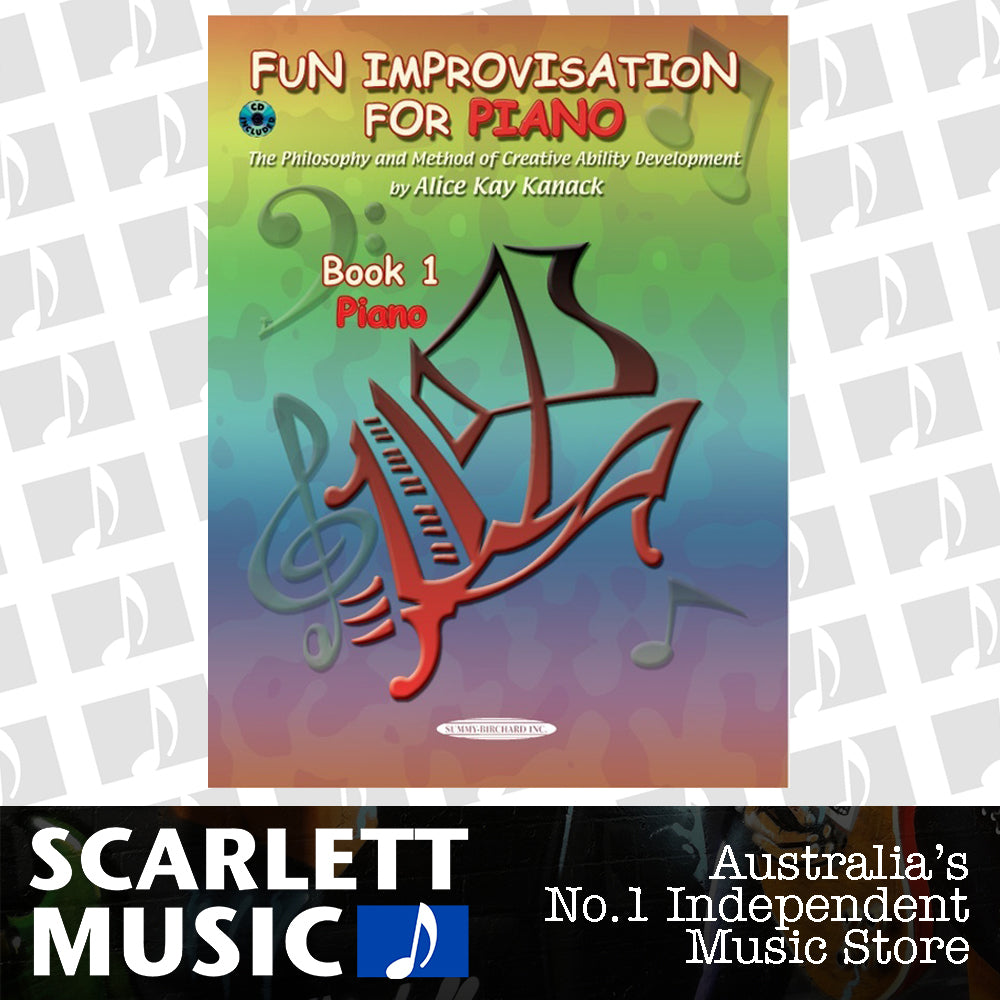 Fun Improvisation For Piano Book/CD — view 2