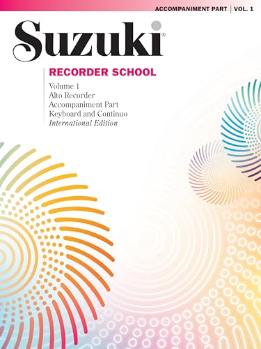 Suzuki Alto Recorder Book 1 Piano Acc (Softcover Book)
