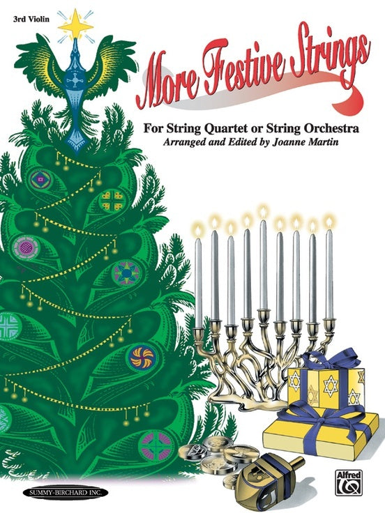 More Festive Strings For String Quartet Violin 3