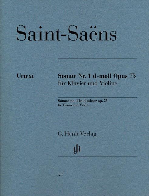 Saint-Saens Sonata No 1 Op 75 for Violin and Piano Accompaniment Henle HN572