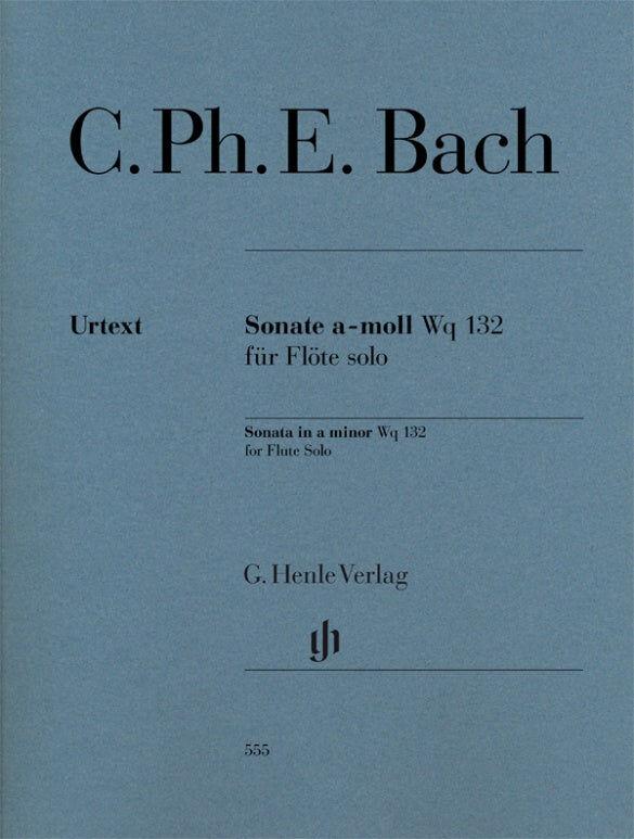 Bach CPE Sonata in A Minor Wq132 for Flute Solo Henle HN555