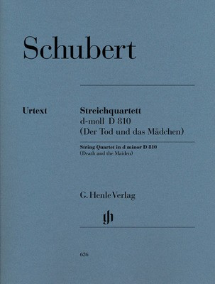 String Quartet: The Death and the Maiden D 810 - Chamber Sheet Music