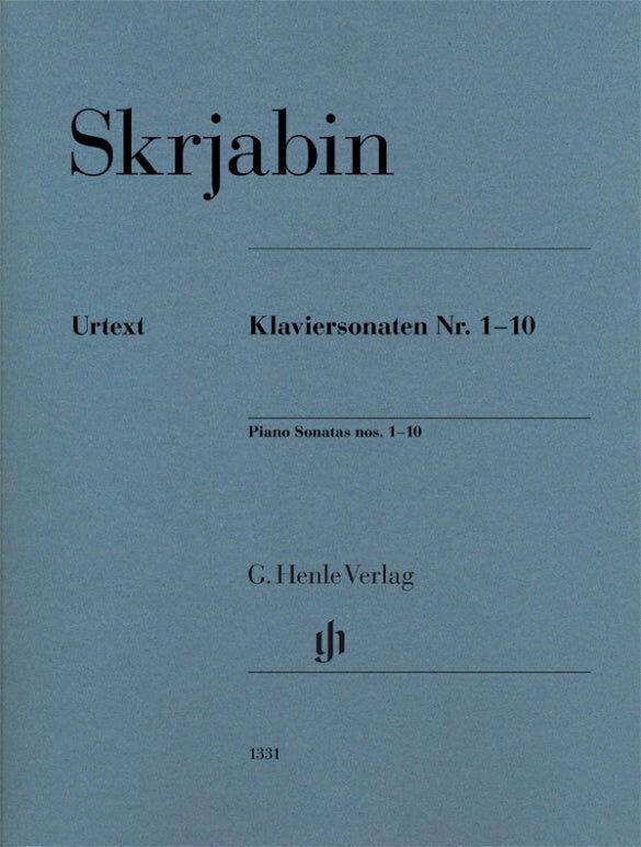 Scriabin Piano Sonatas Complete Edition Nos 1-10 Urtext by G. Henle Verlag