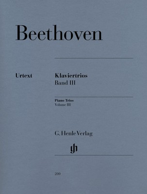 Piano Trios Volume 3 Chamber Sheet Music