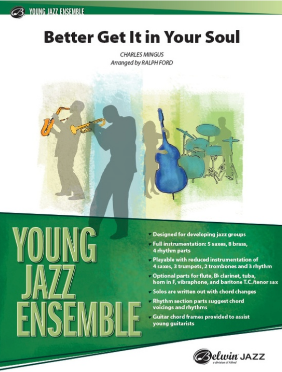 Better Get It In Your Soul Jazz Ensemble Sheet Music Gr 2