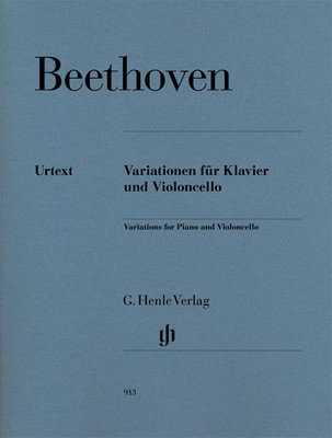 Variations for Piano and Cello by Jens Dufner - Cello Sheet Music, Solo Works, Includes Mozart and Handel Themes