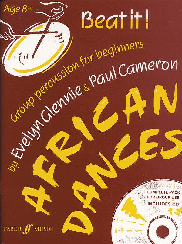 Beat It! African Dances Percussion Sheet Music with CD