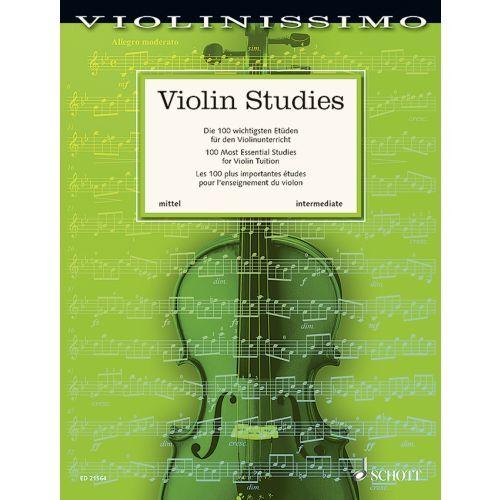 Violin Studies - 100 Essential Studies Anthology