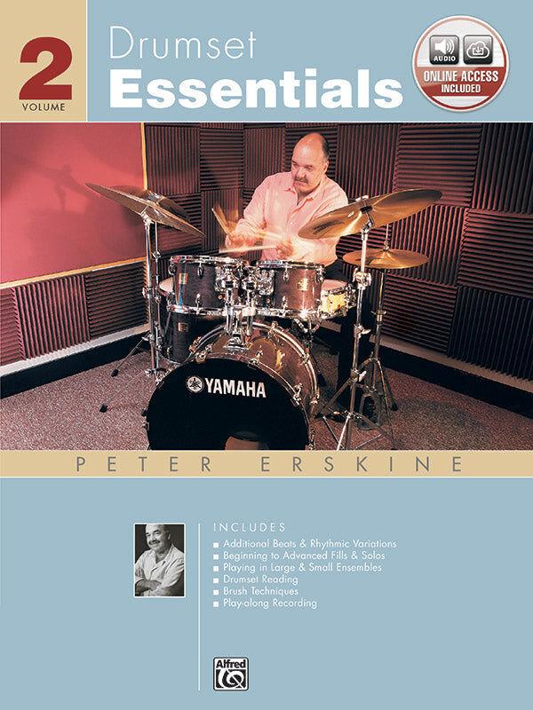 Drumset Essentials Volume 2 by Peter Erskine - Percussion Sheet Music