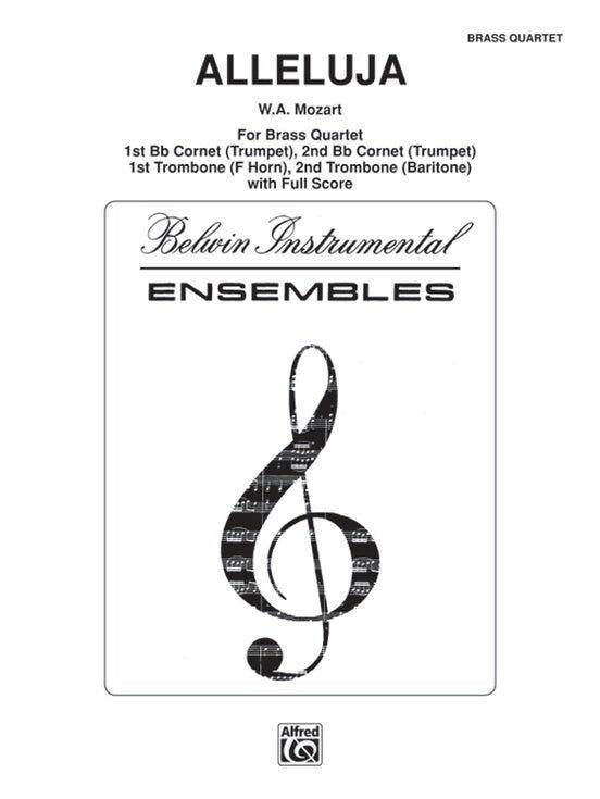 Alleluja Brass Quartet Sheet Music for Flexi and Small Ensemble