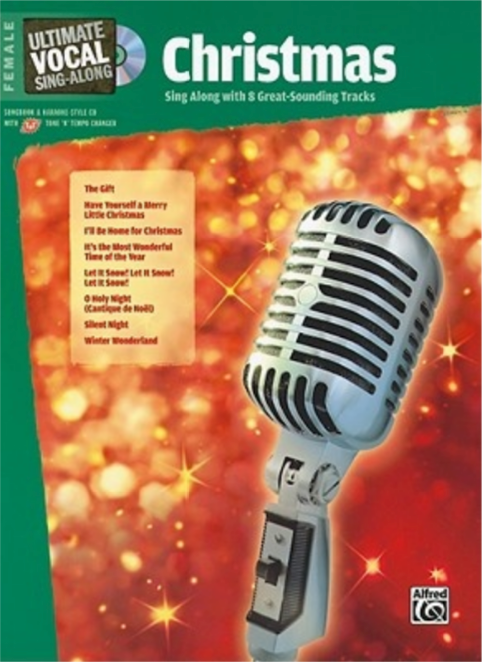 Ultimate Vocal Sing Along Christmas Female Book/CD