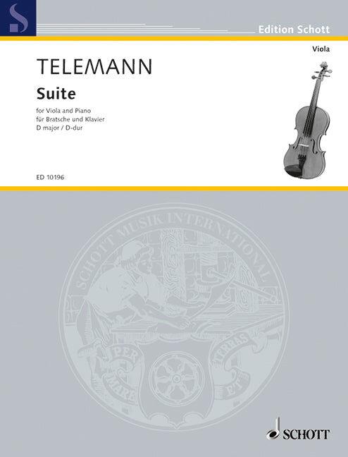 Suite D for Viola and Piano Sheet Music