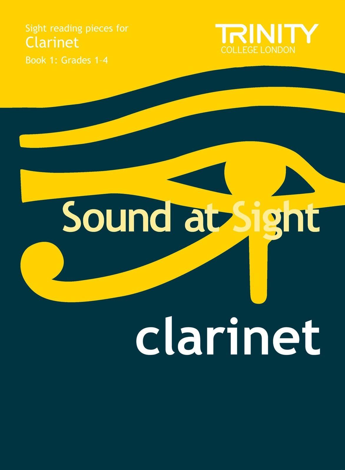 Trinity Sound At Sight Clarinet Grades 1-4 Sheet Music and Method Book