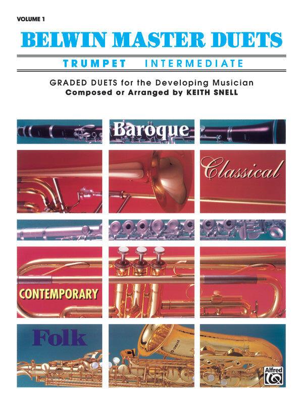 Belwin Master Duets Intermediate Book 1 for Trumpet