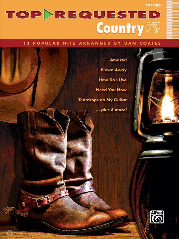Easy Piano Country Sheet Music Collection by Dan Coates