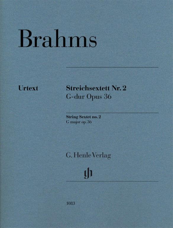 Brahms String Sextet No 2 in G Major Op 36 - Set of Parts