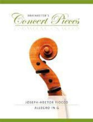 Fiocco Allegro Sheet Music for Violin and Piano in G Major