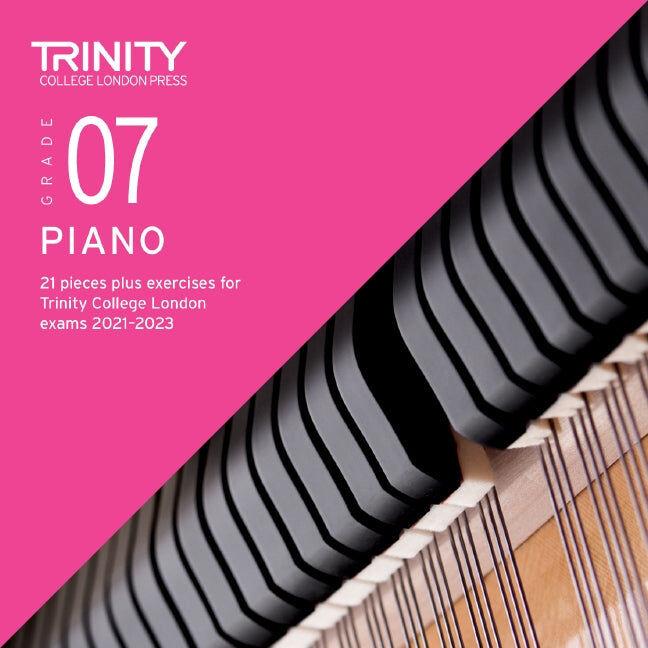 Trinity Piano Exam 2021-23 Grade 7 CD with Demo Recordings and Exercises