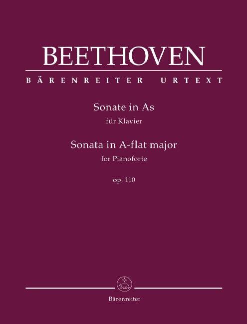 Beethoven Piano Sonata in Ab Major Op 110, Ludwig van Beethoven, Del Mar, Barenreiter BA11812, Piano Sheet Music