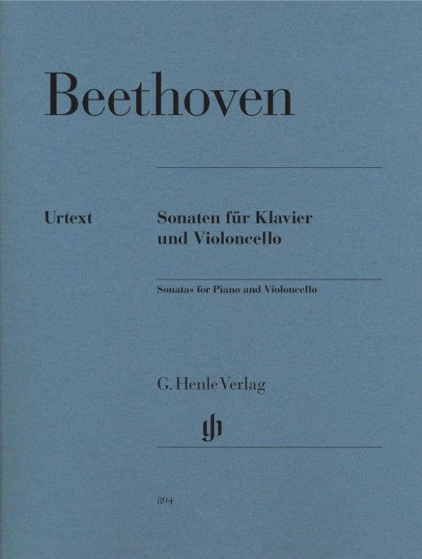 Beethoven - Sonatas Complete for Cello and Piano - Henle HN894