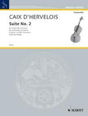 Suite II in D Minor for Cello and Piano Sheet Music