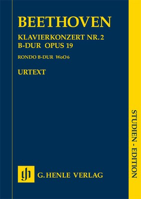 Piano Concerto No 2 in Bb Major Op 19 Study Score